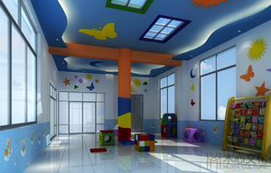 幼儿园大厅设计 (2)
